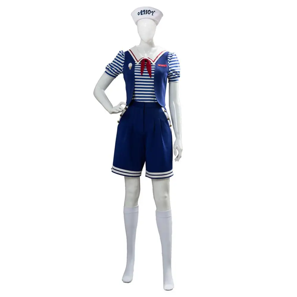 Странные Косплэй вещи 3 костюм совки Ahoy Робина Костюм Форма моряка Для мужчин
