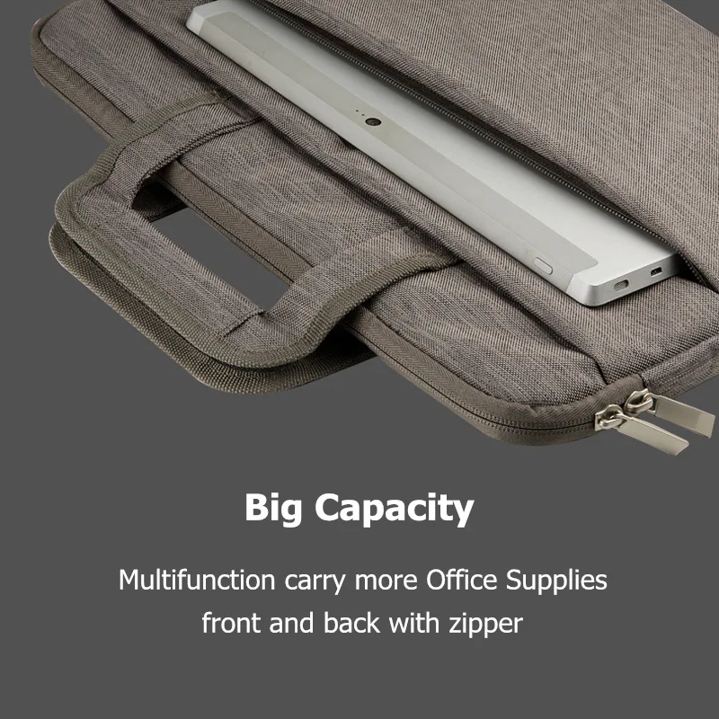Портативная сумка для хранения ноутбука с карманом сумка чехол для MacBook Air Pro retina 11 12 13 14 15 15,6 дюймов