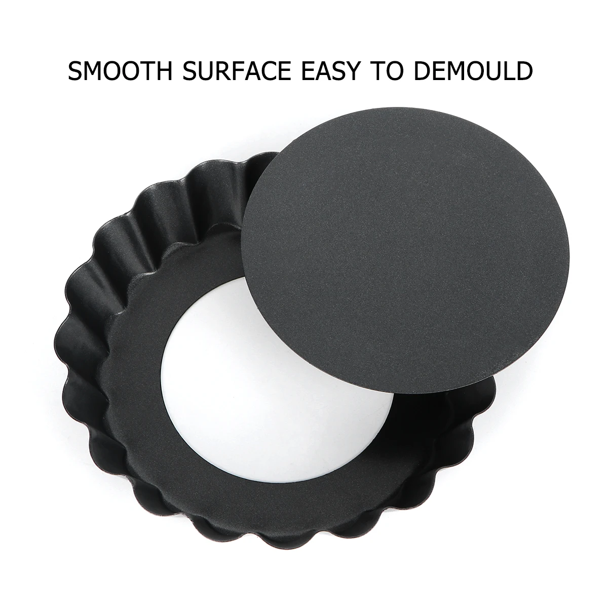 Форма для выпечки круглая форма-Хризантема пирога 10 см 6 шт. антипригарная пиццы