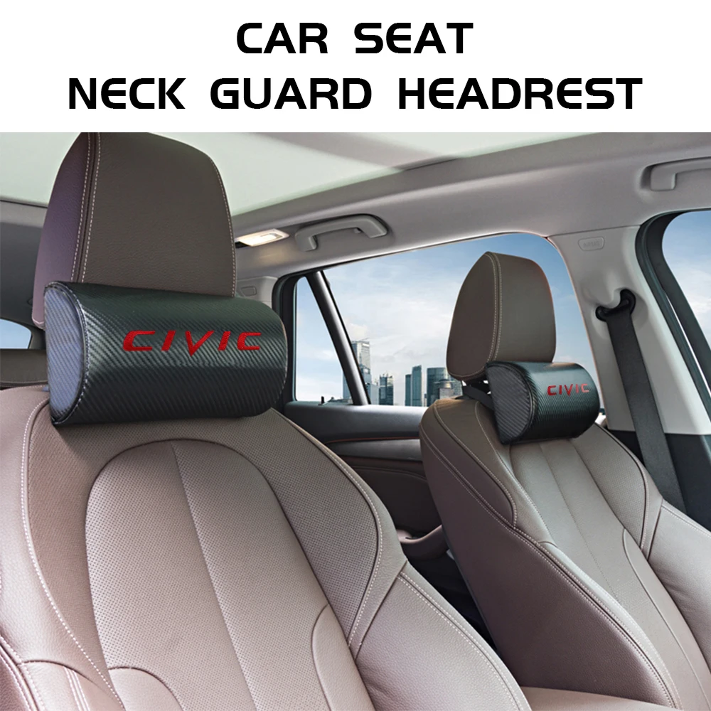 

Car Neck Pillow Headrest Auto Cushion Seat Head Support Protector for Honda CIVIC Hrv Crosstour JADE CRZ Spirior City CRV TYPER