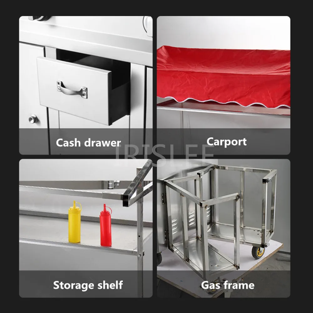 Новинка 2020 трейлер для еды Мобильный автомобиль закусок|Кухонные комбайны| |