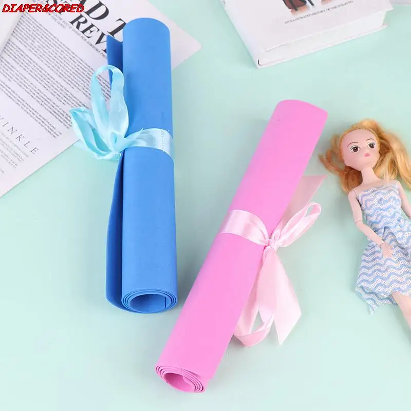 

Mini Yoga Mat For 60cm Doll Accessories Diy For Children Holiday Toy House