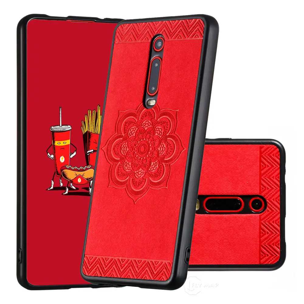 Розовый чехол для Xiaomi Mi 9T Pro Mi9T Mi9Tpro PC + TPU силиконовый телефона T9 9Tpro M1903F10G M1903F11G Capa |