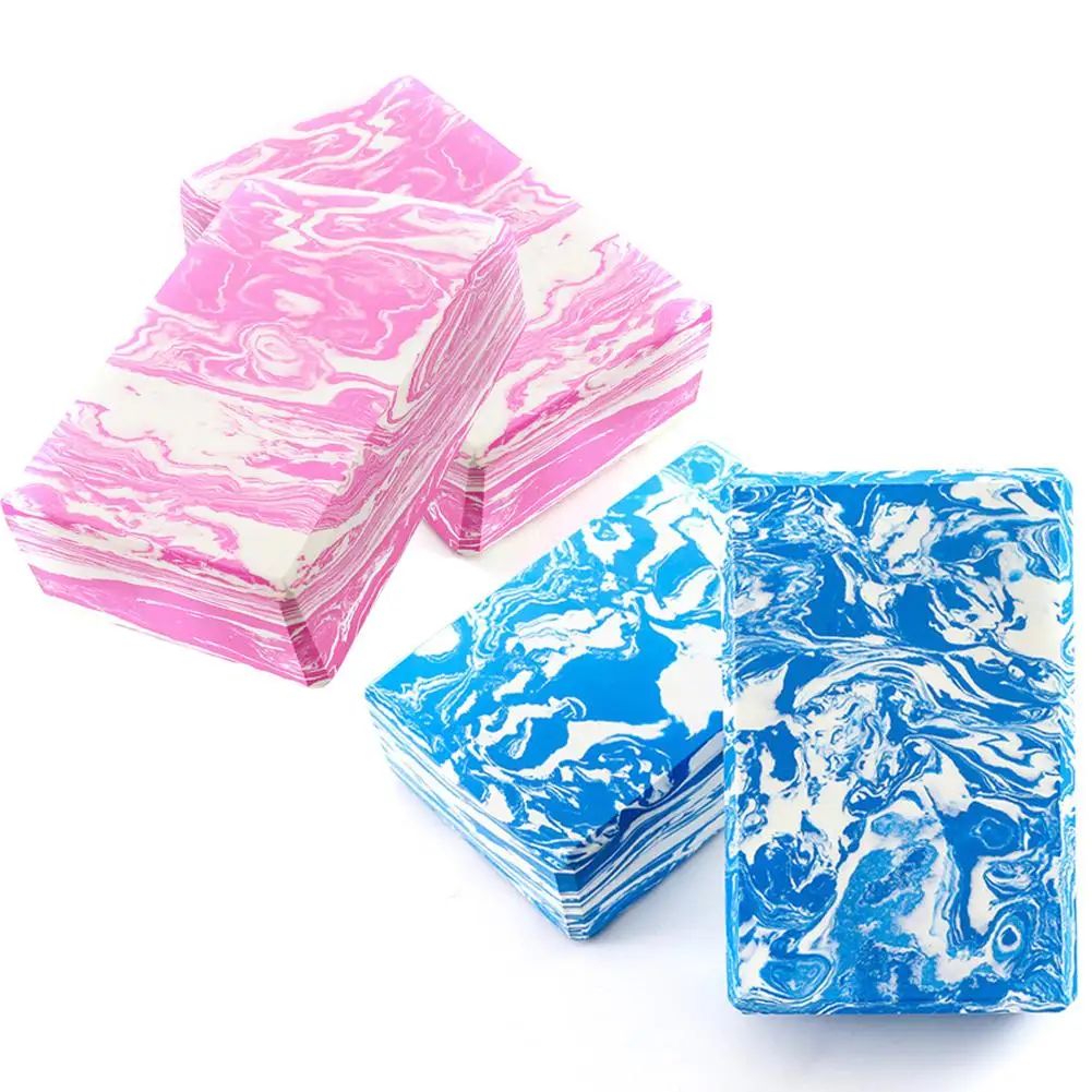 

High Density EVA Yoga Block Foam Block Pilates Brick Fitness Exercise Stretching Health Training For Gym Body Shaping 2PCS