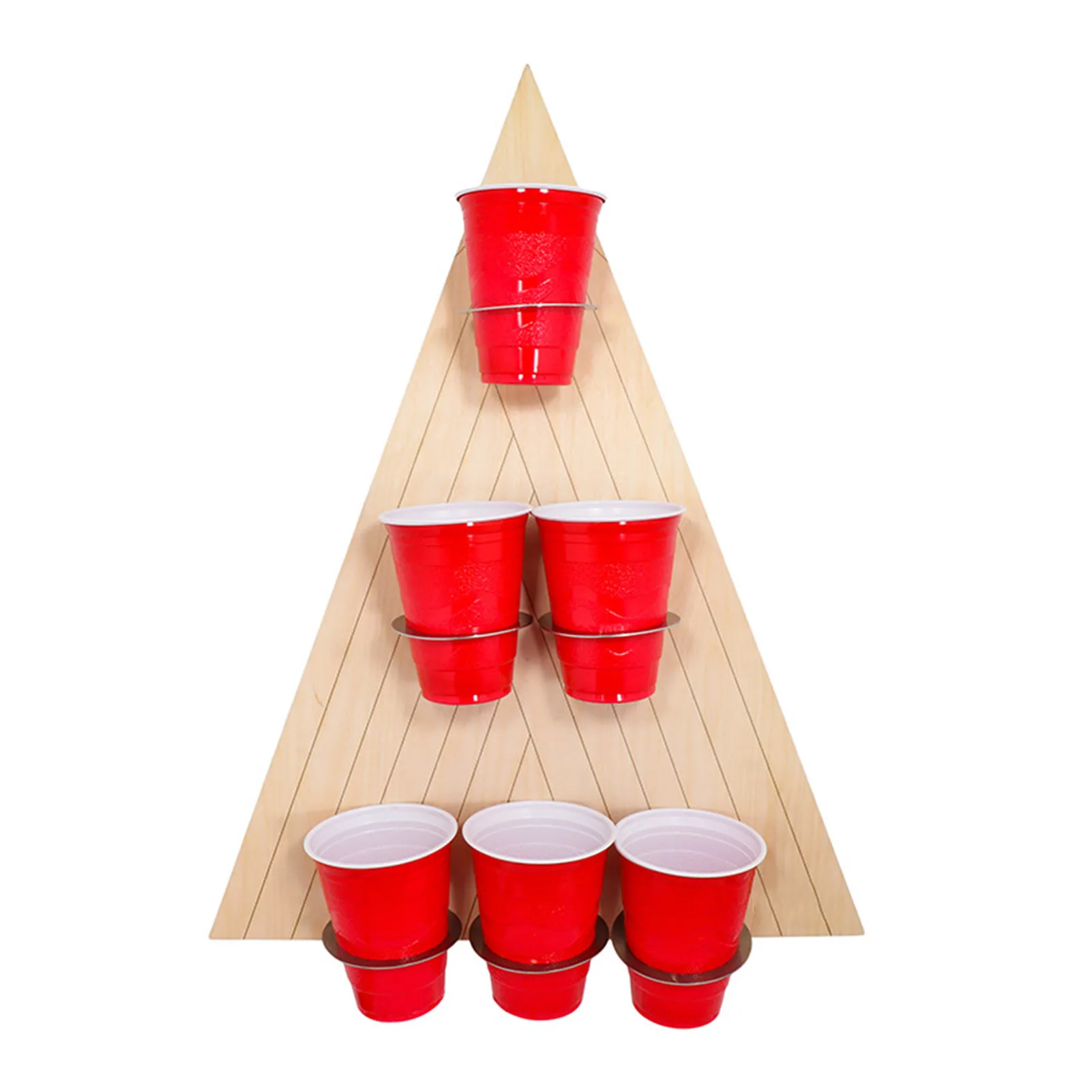 

Table Tennis Throwing Game Set Beer Pong Set Party Bar Pong Game Toy With Board & 6 Cups Portable Not Included Table Tennis Ball
