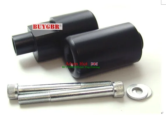 Мотоциклетные черные и карбоновые ползунки без обрезания поломка защита от