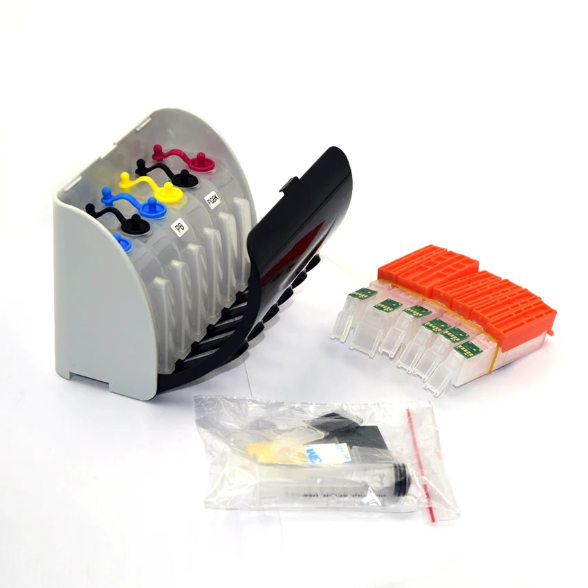 PGI 580 581 5 цветов СНПЧ система с постоянным чипом для canon PIXMA ts705 TR7550 TR8550 TS6150 TS8150 TS9150