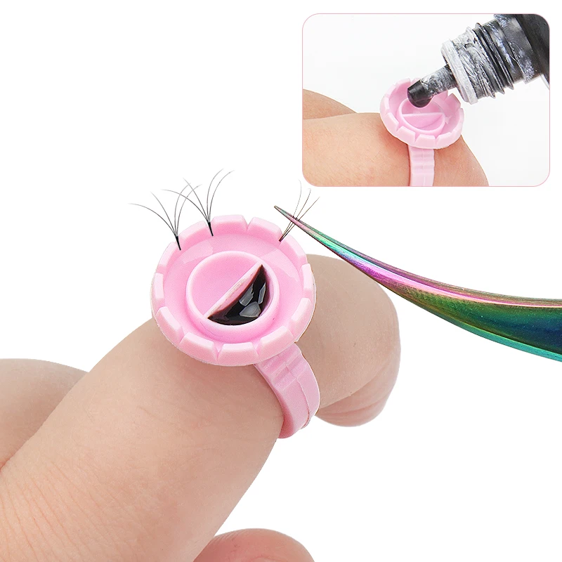 100 шт. держатель для клея наращивания ресниц | Красота и здоровье