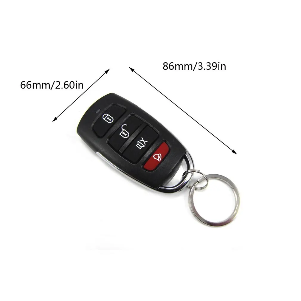

Vehicle Keyless Entry System Universal 12V Car Remote Central Kit Anti-theft Door Lock With Remote Controllers Hot