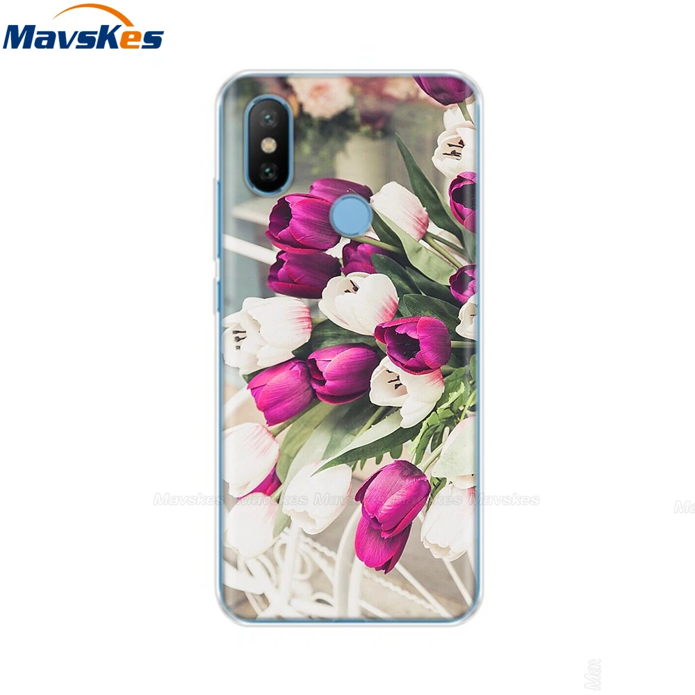 Силиконовый чехол для телефона для Xiaomi mi A2 Lite, чехол с рисунком, мягкая задняя крышка из ТПУ, чехол для телефона для Xiomi mi A2 mi A2 LITE, бампер - Цвет: 8