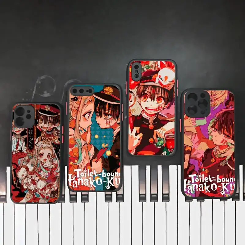 

Toilet-Bound Hanako-kun Phone Case matte transparent For iphone 7 8 11 12 plus mini x xs xr pro max cover