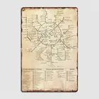 Металлический знак Metro 2033, кинотеатр, кухня, кинотеатр, Классический фотографический плакат