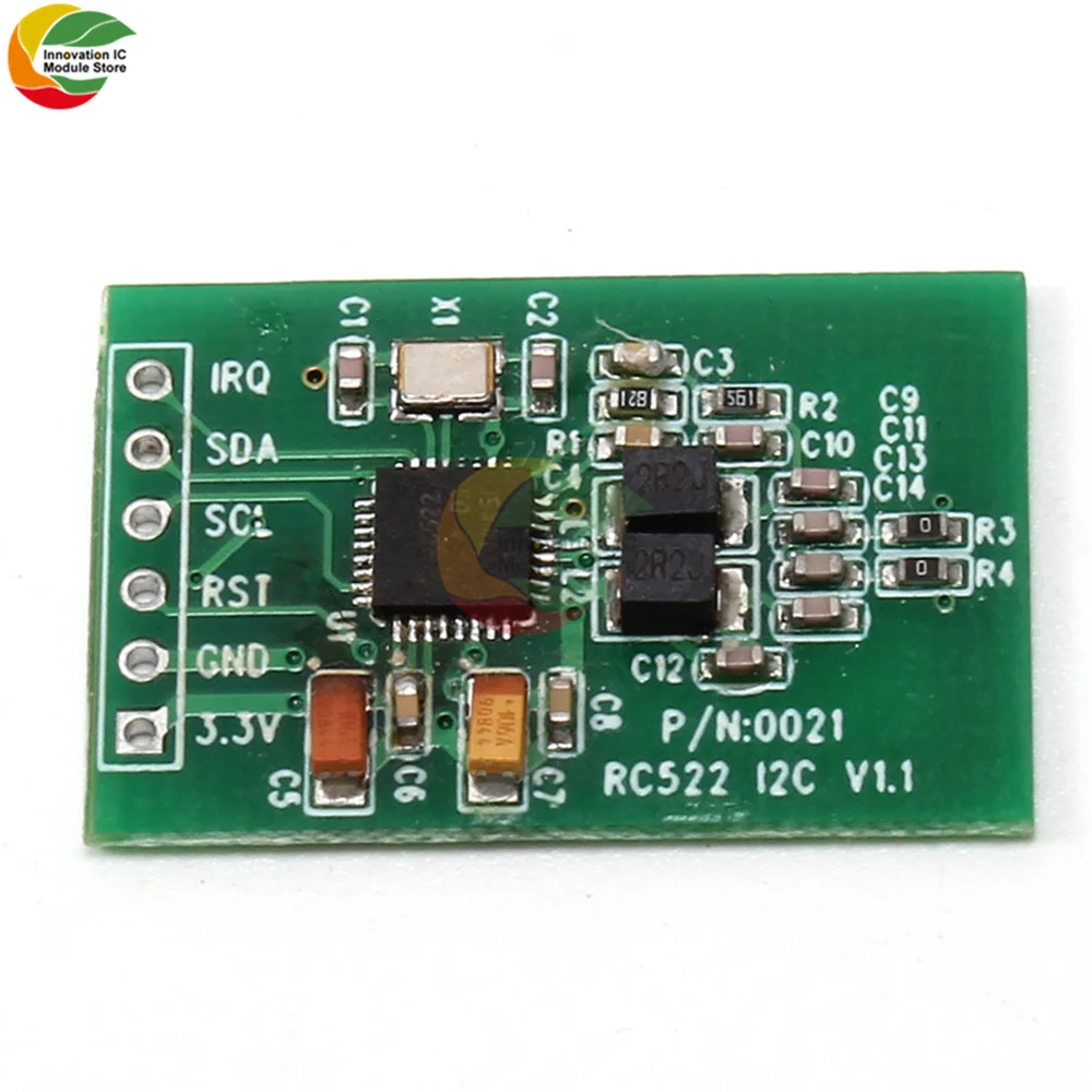 Модуль датчика радиочастотной идентификации RC522 считыватель карт записывающий