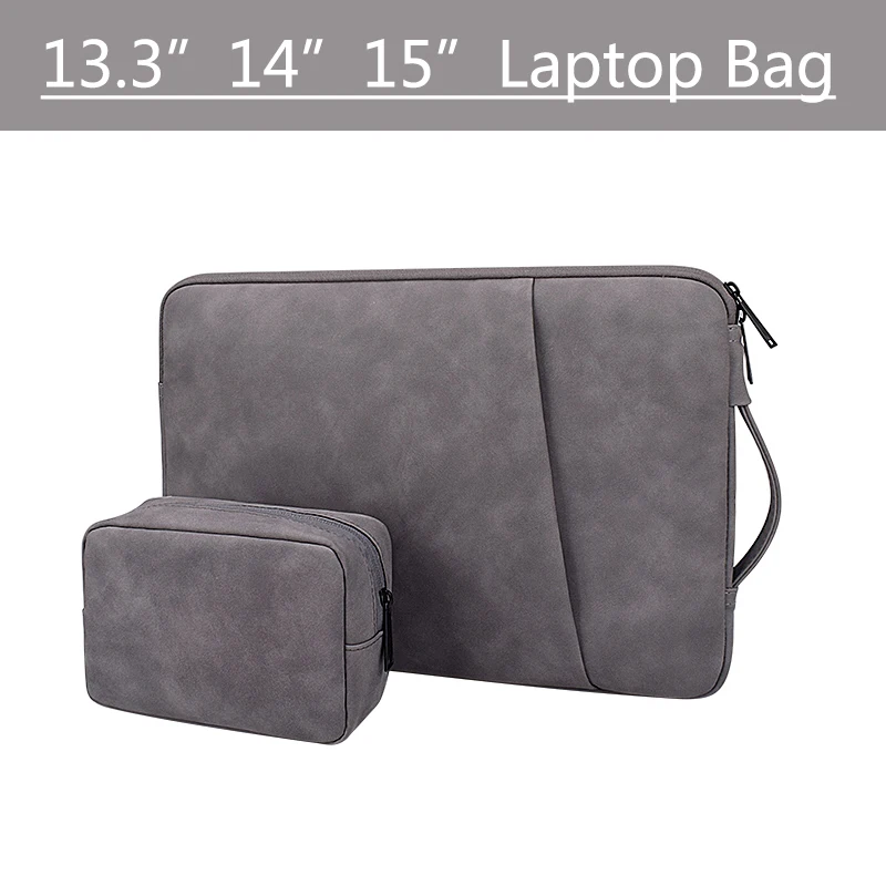 Водонепроницаемая сумка из искусственной кожи для ноутбука 13 3 14 дюймов чехол