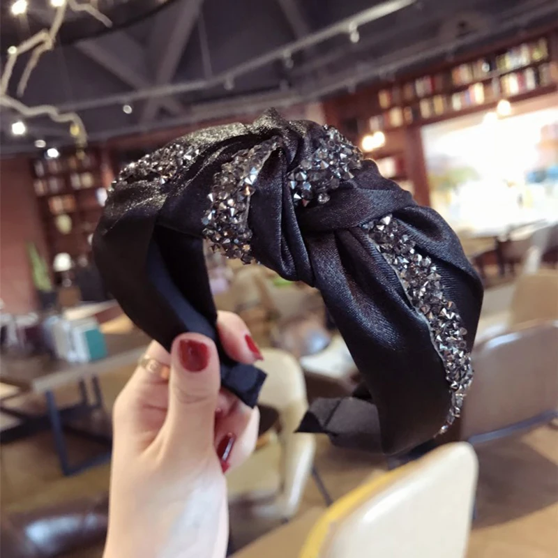 

Hairband Headband For Women Girls Knot Wide Hair Hoop Hair Bow Hair Bands Hair Accessories 2021 Hot New