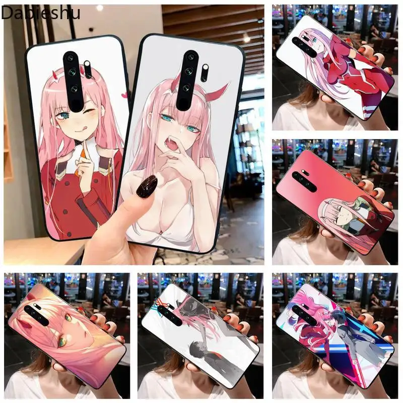 Мягкий чехол для телефона Zero Two Darling in the FranXX Anime на заказ Redmi Note 9 8 8T 8A 7 6 6A Go Pro Max K20 K30 |