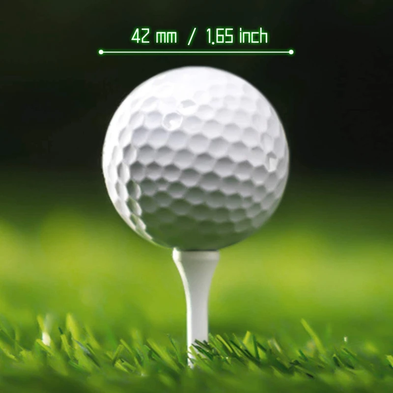 

6Pcs Glow Dark Golf Balls Light Up LED Golf Balls Night Sports Glow Dark Golf Balls for Men Training Golf Practice Ball