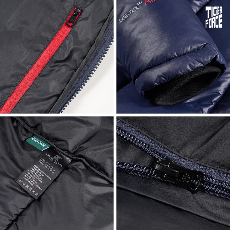 Men's winter jacket 2021 Russia Warm Windproof Fashion Men Jacket High quality Zipper Winter parka men coat