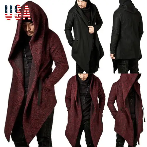 Новинка, зимнее шерстяное пальто для мужчин, длинное шерстяное пальто для отдыха, мужские однотонные повседневные модные куртки/повседневные мужские пальто