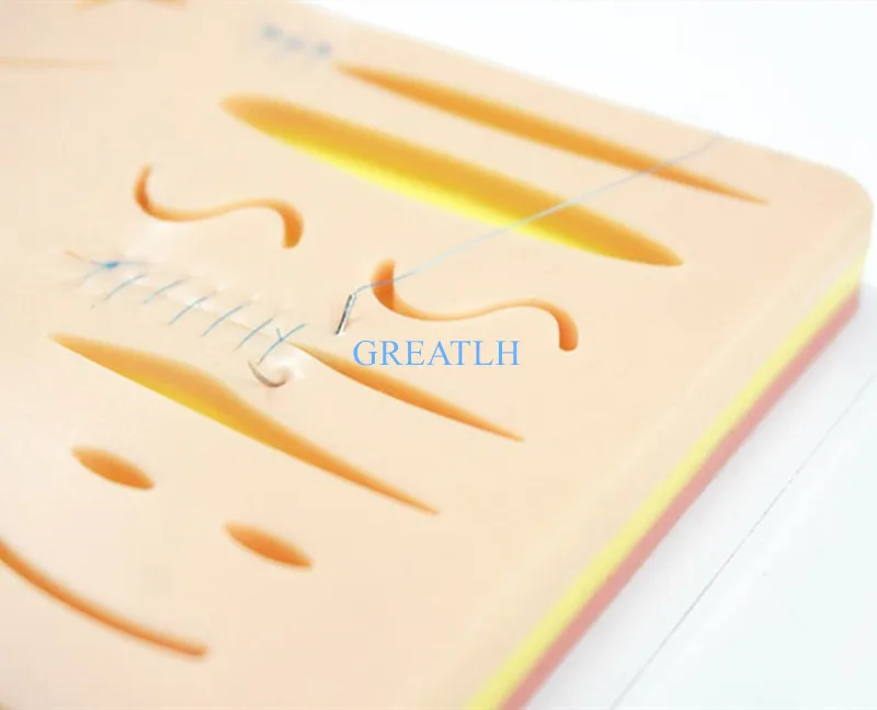 Инструмент для практики наложения швов игла шовная нейлоновая моноволокна не