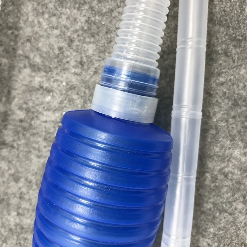 1 шт. аквариумный сифон пластиковый ручной очиститель аквариума пылесос для