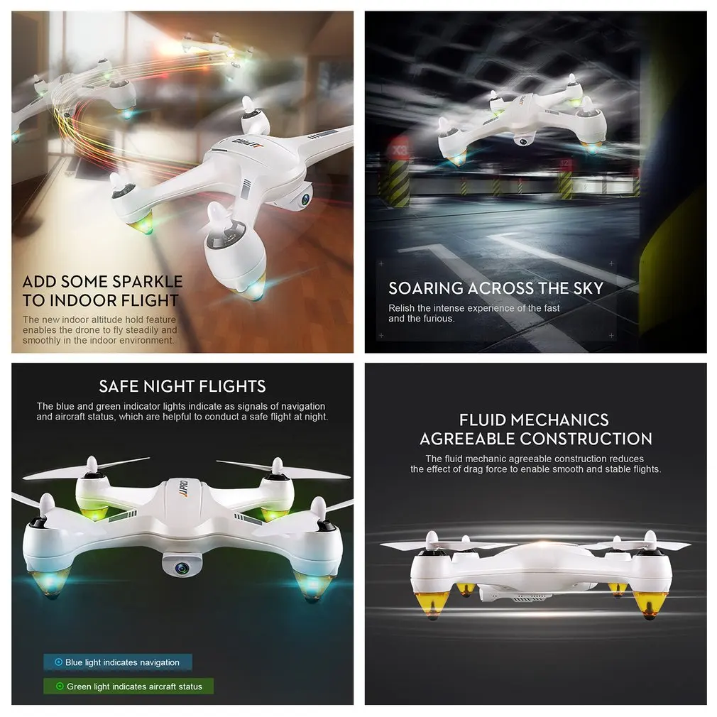 JJPRO X3 HAX 2 4G Двойной GPS позиционирование 1080P HD Wifi камера FPV Дрон бесщеточный