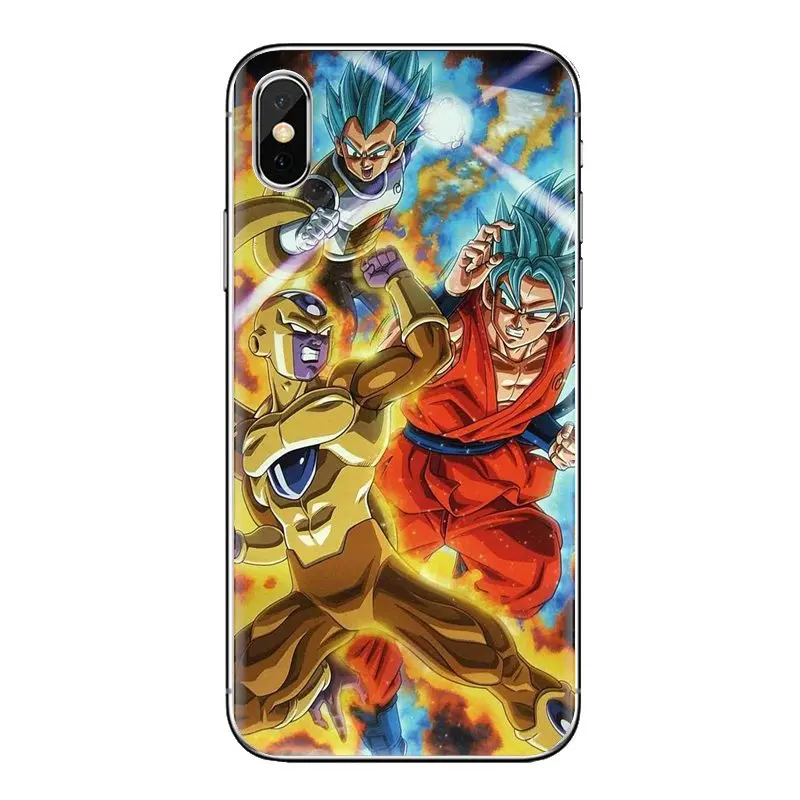 Dragon Ball Z Majin Vegeta Soft Transparent Cases Covers For iPod Touch Apple iPhone 4 4S 5 5S SE 5C 6 6S 7 8 X XR XS Plus MAX |
