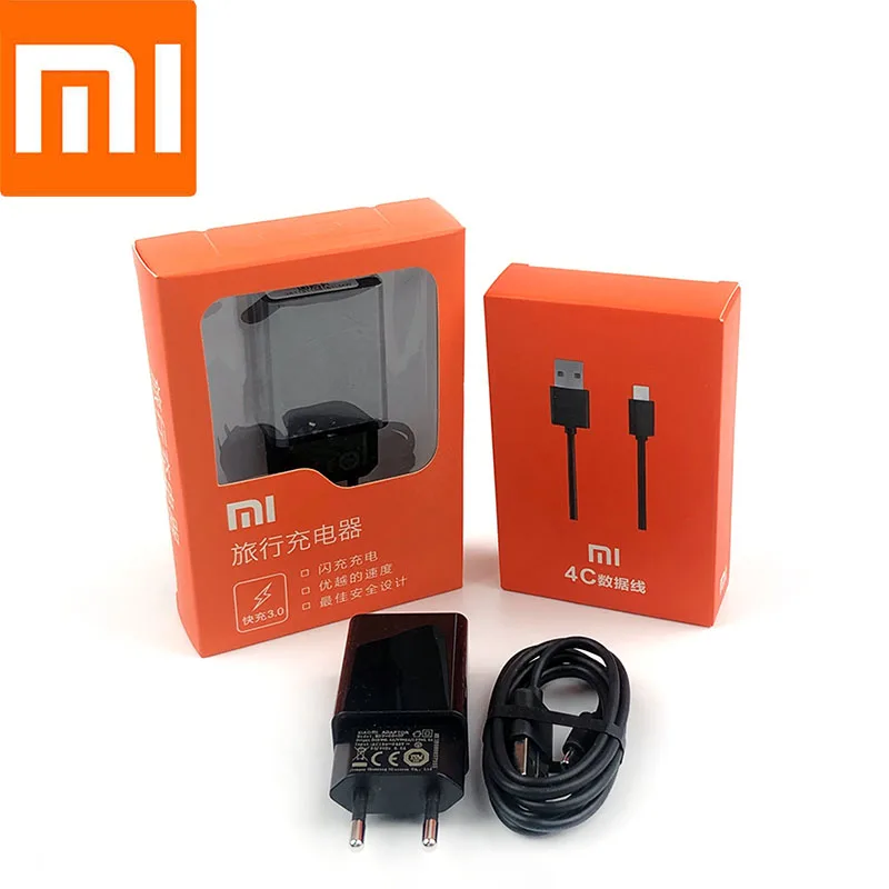 Оригинальное быстрое зарядное устройство Xiaomi QC 3 0 блок питания для быстрой