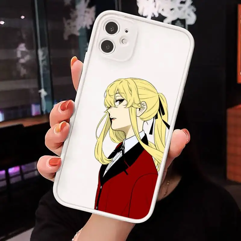 

Kakegurui Phone Case Matte For iPhone 12 Mini 11 Pro XR XS Max 7 8 Plus X Hard PC Back Cover