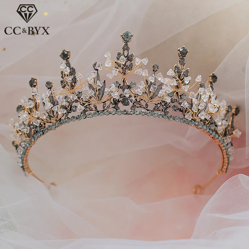 CC диадемы и короны в стиле барокко свадебные аксессуары для волос невесты