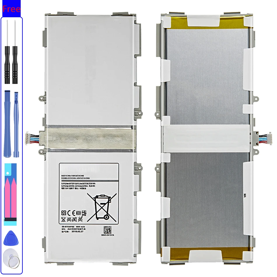 EB BT530FBU BT530FBC планшеты аккумулятор для Samsung Galaxy Tab4 Tab 4 10 1 SM T530 T533 T535 T531 T537 Аутентичные