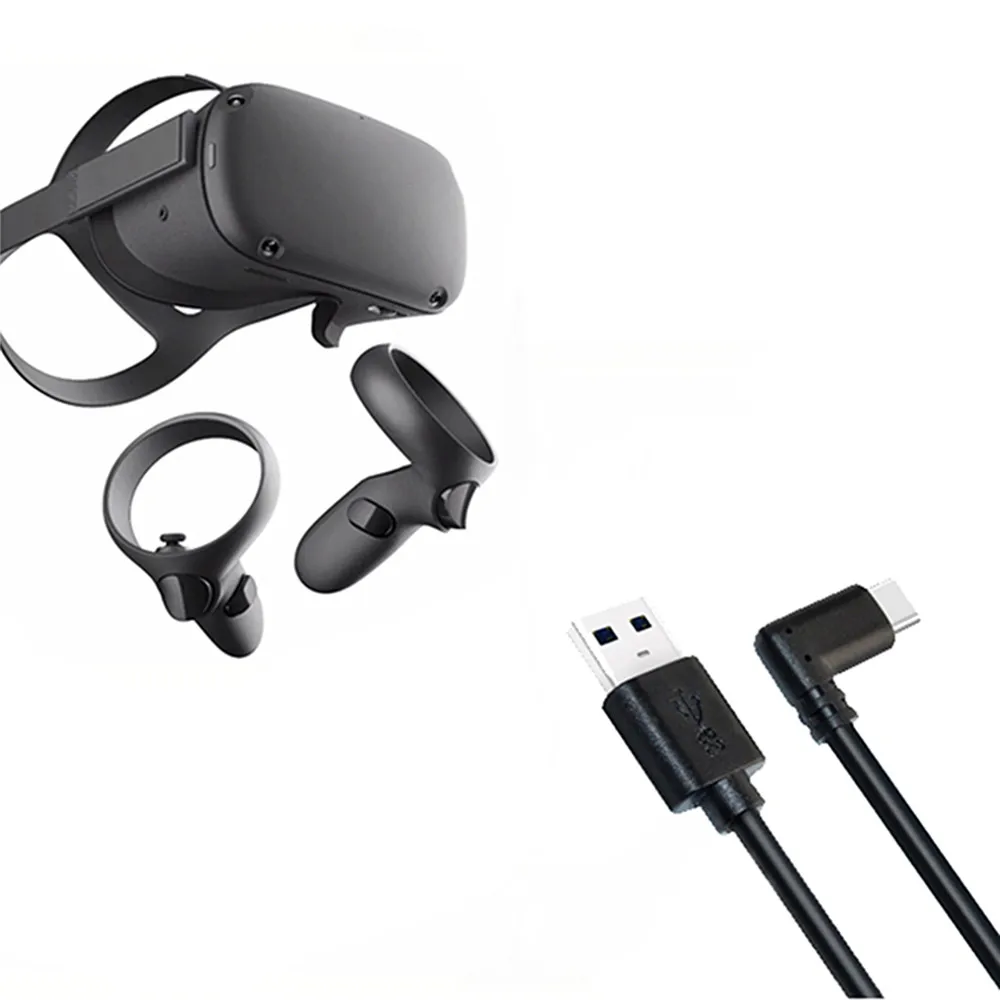 M/3m/5 m/8 м USB A для Тип C передачи данных кабель зарядки Oculus Quest ссылка очки
