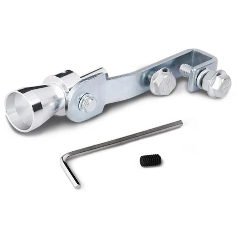 Автомобильный турбо свисток Серебряный S Универсальный фитинг для всех моделей