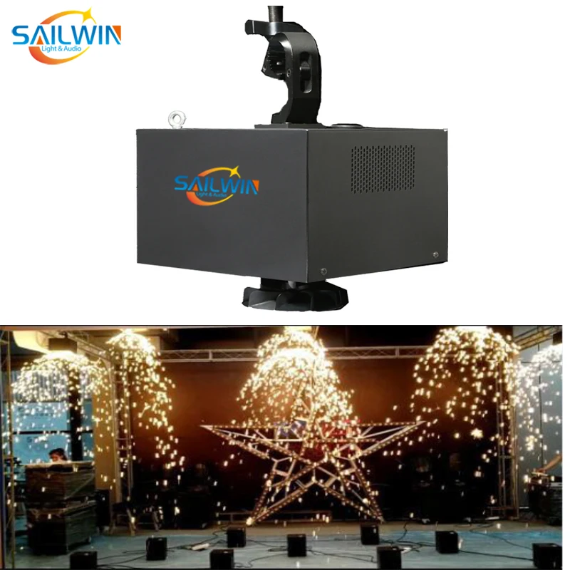 Sailwin 400 Вт водопад DMX холодная искра машина фонтан пульт дистанционного