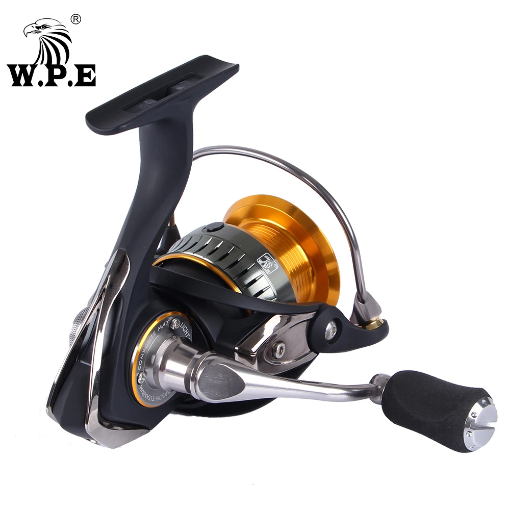 W.P.E TS3500 спиннинговая Рыболовная катушка водостойкая 10 + 1 шариковая Beraings