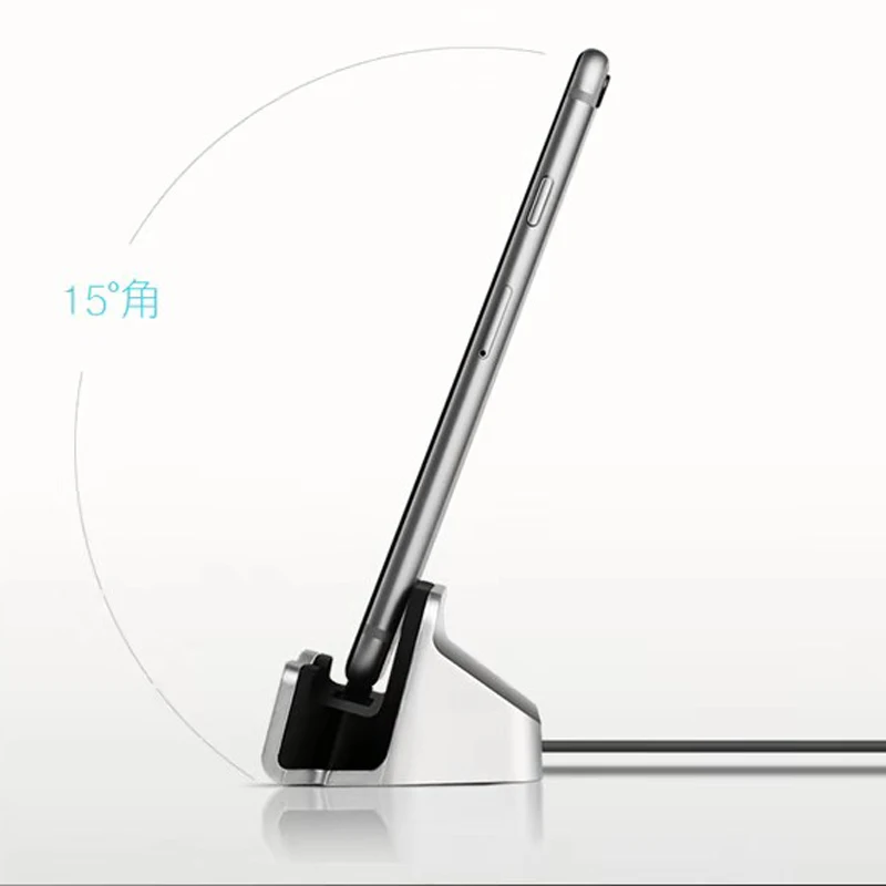 Док-станция для быстрой зарядки телефона USB-кабель передачи данных iPhone Huawei Xiaomi LG