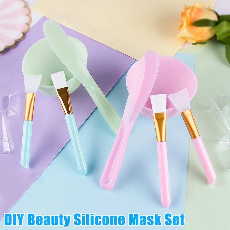 

5 шт./компл. маска для лица Красота набор инструментов чаша кисти ложка DIY Уход за лицом косметические товары SSwell