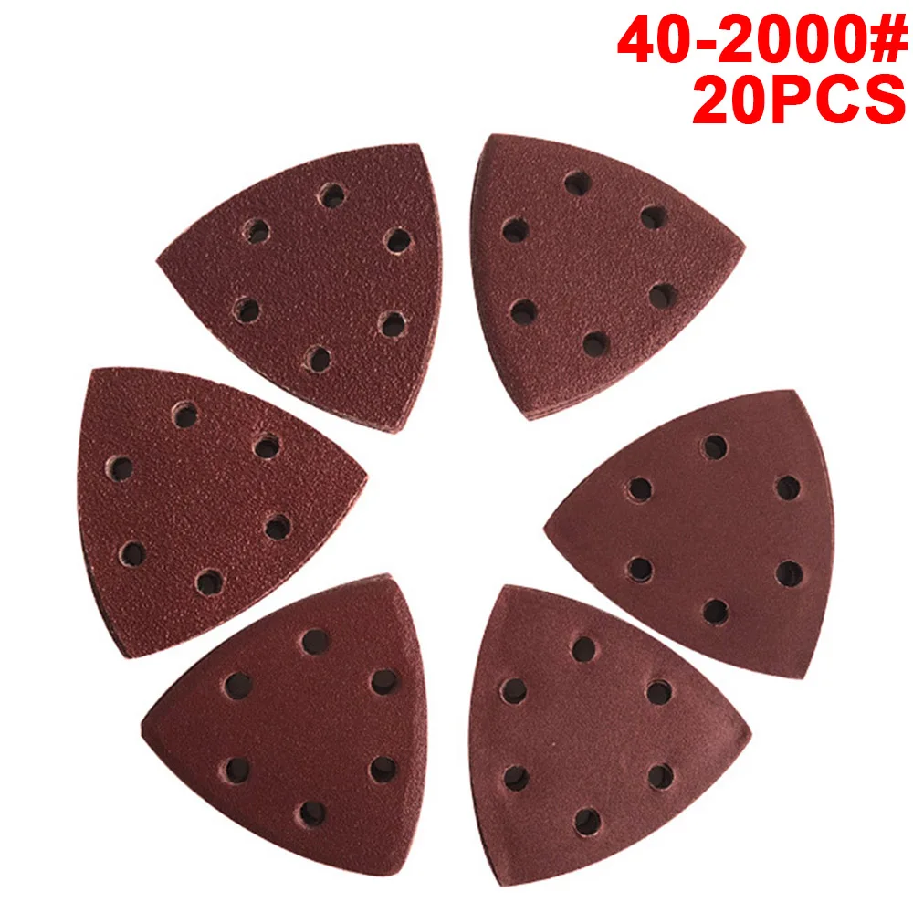 20 шт. декоративные абразивные диски с 6 отверстиями 40-2000 | Инструменты