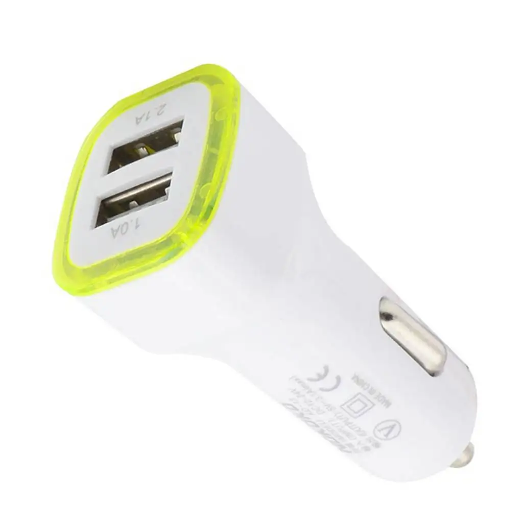 Светодиодный устройство для автомобиля с двумя портами USB Зарядное