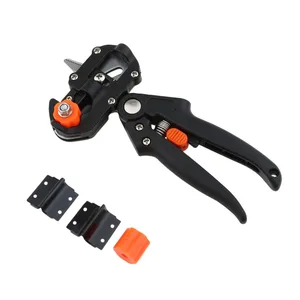 Garden Fruit Tree Pro Pruning Shears Scissor Grafting Cutting Tool Snip Secateur Machine + 2 Blade Garden Tools Set 10 item image