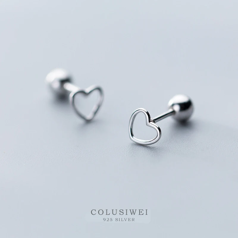 Colusiwei 2019 модные серьги Настоящее серебро 925 проба классический кулон в форме