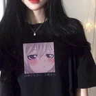 Kawaii Tomoe Женская хлопчатобумажная рубашка Летняя японская Корейская свободная Студенческая футболка с коротким рукавом, женская рубашка Harajuku bf