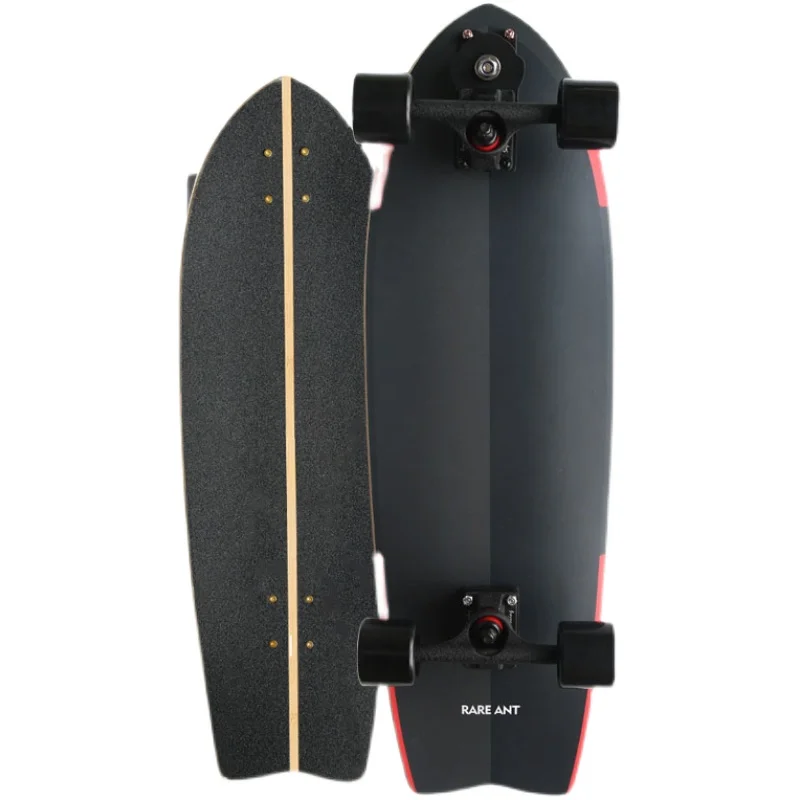 

2.0 Pro Plus Land Carving Surf Skate 25x82cm Surfing Simulation Skateboard Maple Pumping Spring Steerer Truck