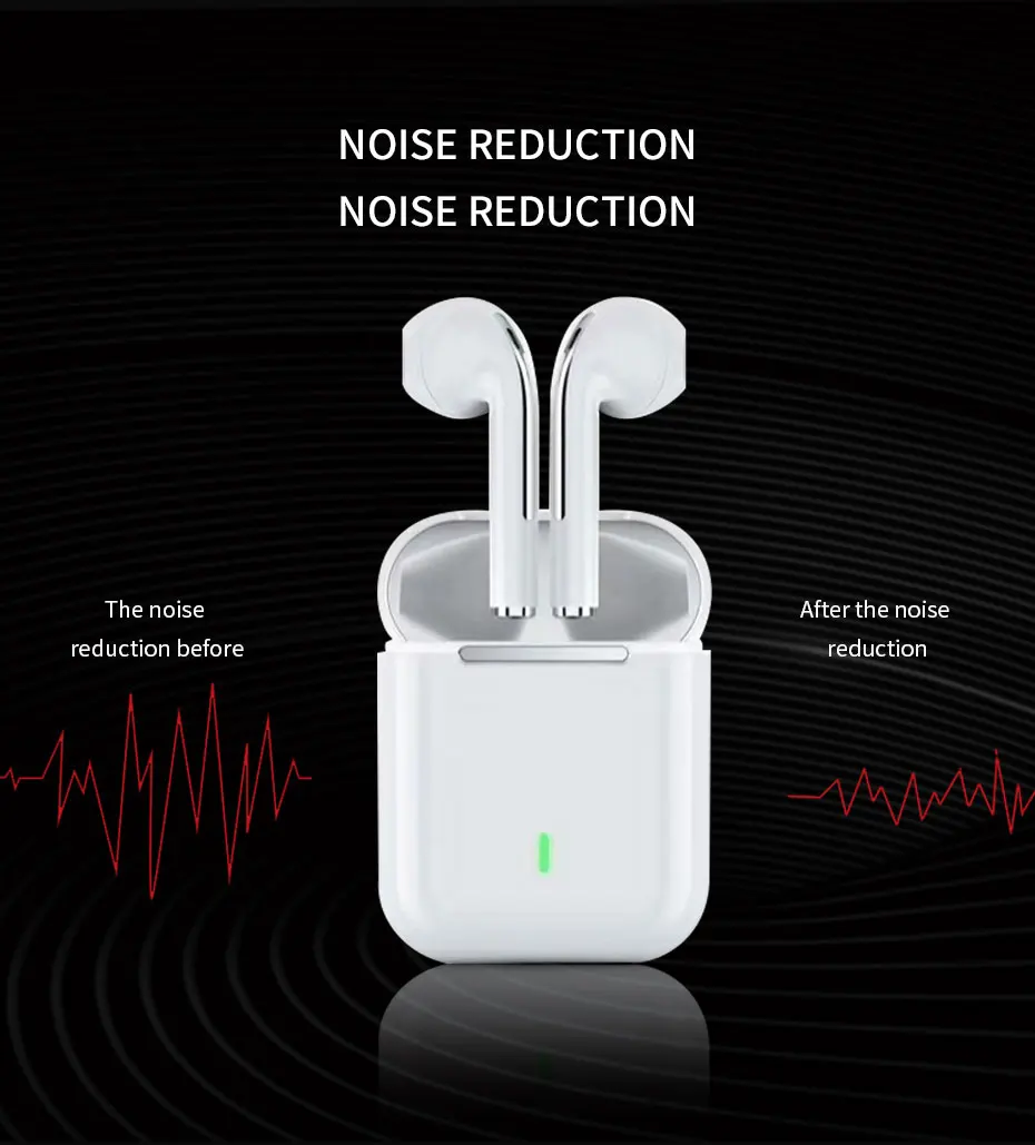 TWS J18 Bluetooth наушники Музыкальные Бизнес гарнитура Спортивные 5 0 Все смартфоны