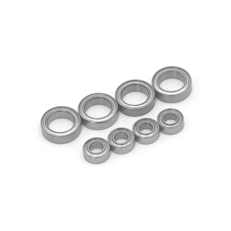 

8 шт шаровых подшипников 4X8X3mm 8X12X3.5mm для HSP масштаба р/у машинка Himoto E18 WLtoys 1/18 RC автомобиль запасные Запчасти A949 A959 A969 A979 A959-B A949-33 A949-