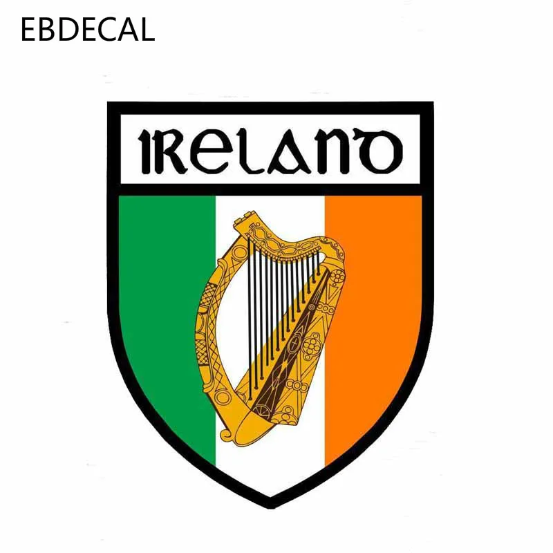 Ebdeckle аксессуары ирландский Королевский щит для Авто/бампер/окно/наклейка на