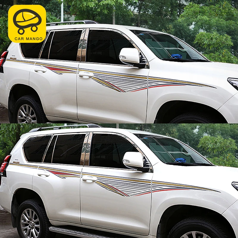 Карманго для Toyota Land Cruiser Prado 150 2010- автомобильный корпус боковая крышка рамка отделка наклейка внешние аксессуары