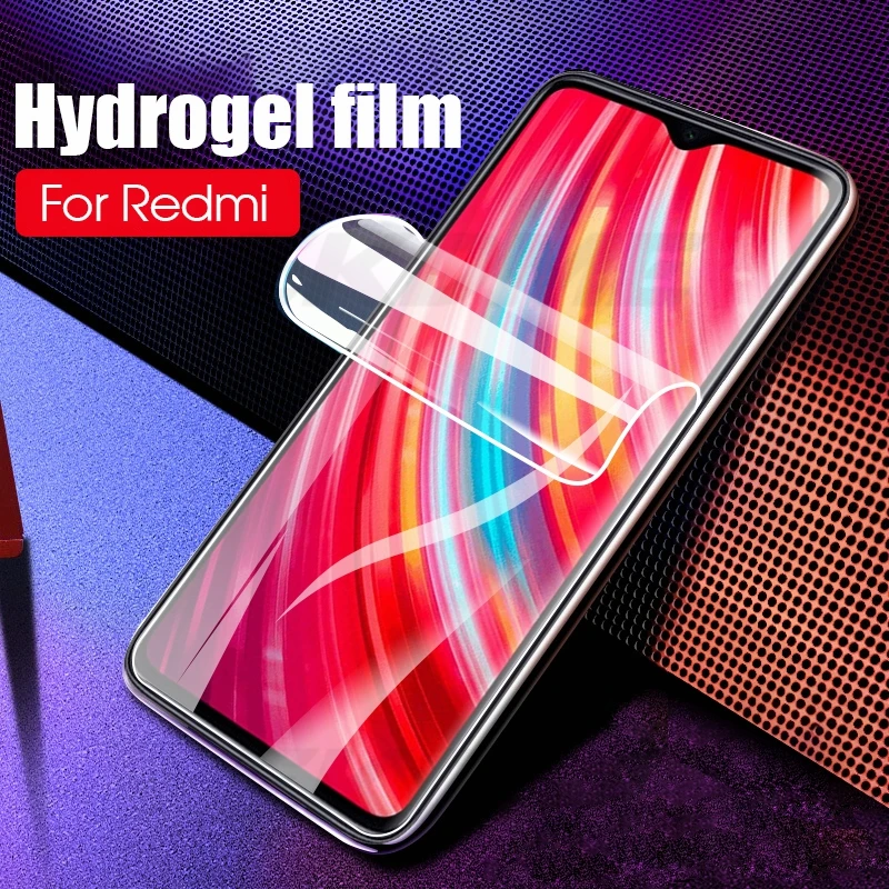 Гидрогелевая пленка для Xiaomi Redmi 8 7 Note Pro защитные пленки переднего экрана Mi9 Mi8 Lite