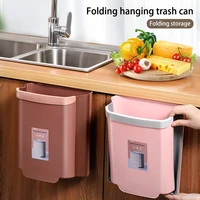 storage in the kitchen trash can bucket garbage dustbin recycling garbage basket folding storage and organization trash for home
