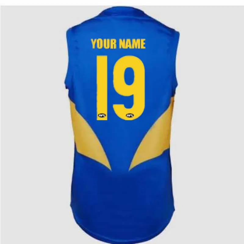 Мужская Трикотажная футболка для дома AFL WEST EAGLES коллекции 2019 года оригинальные